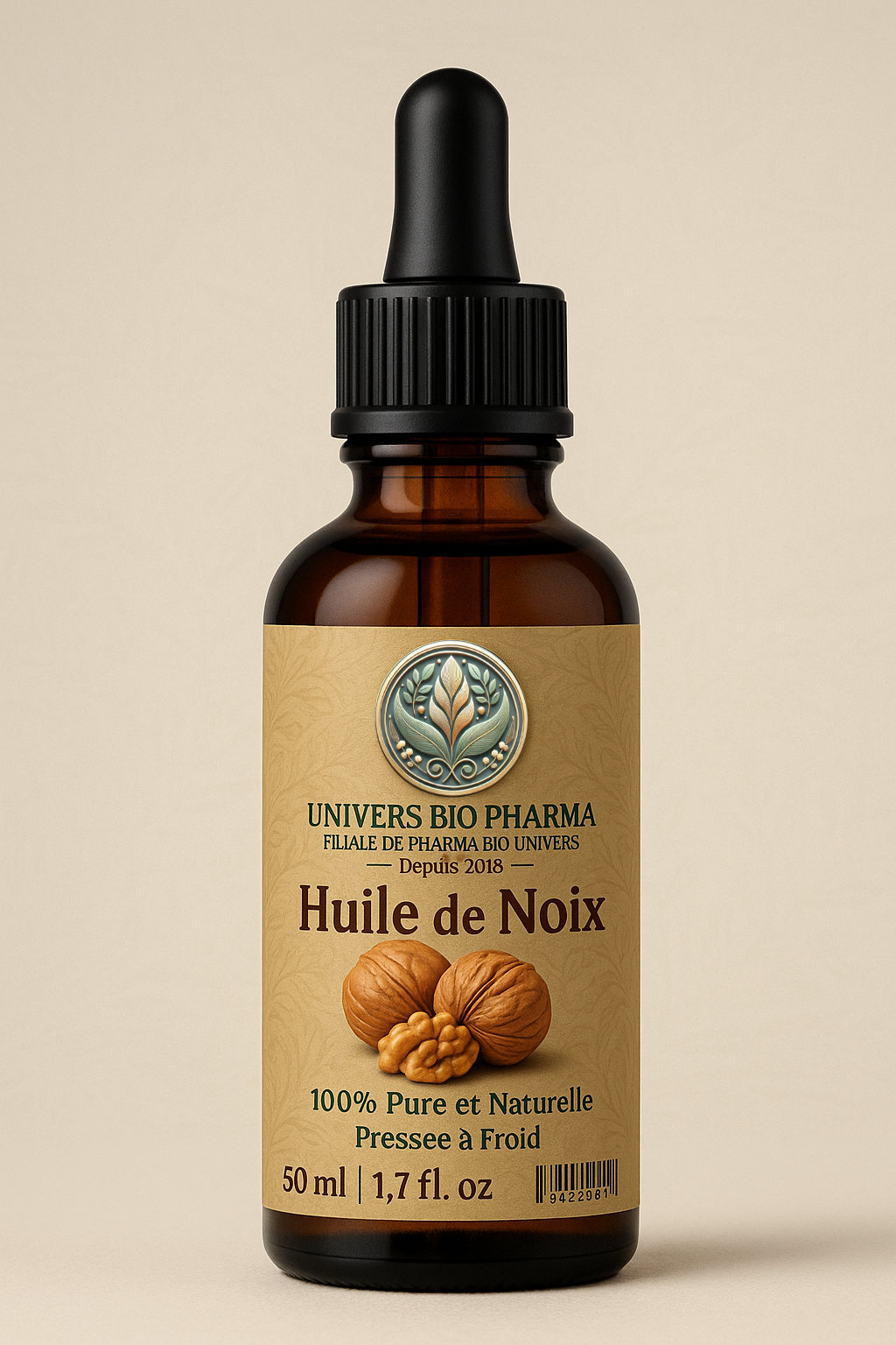 Huile de noix artisanale pressée à froid – Coopérative du Moyen Atlas