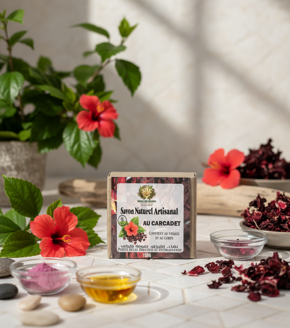 Savon Artisanal au Carcadet - Éclat & Douceur