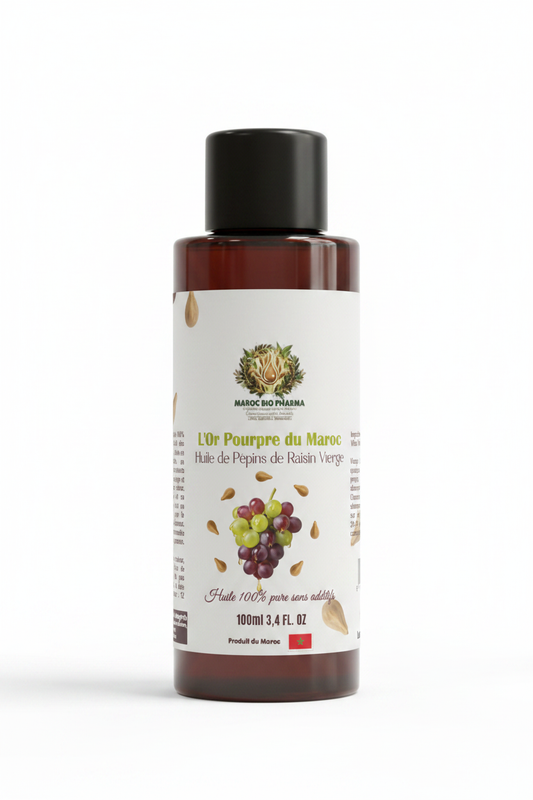Flacon Huile Pépins de Raisin – Mockup Final