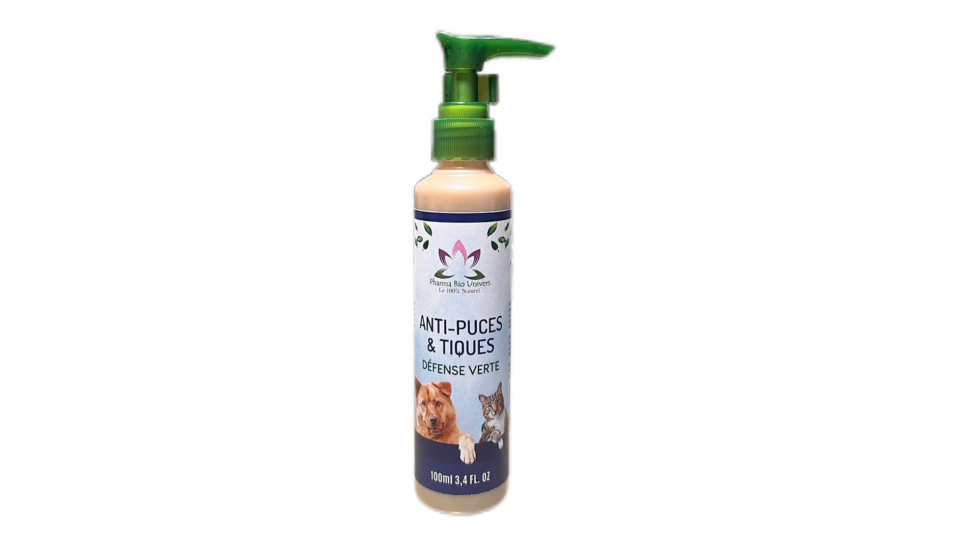 Répulsif Naturel Anti-Puces & Tiques pour Chiens et Chats – Maroc Bio