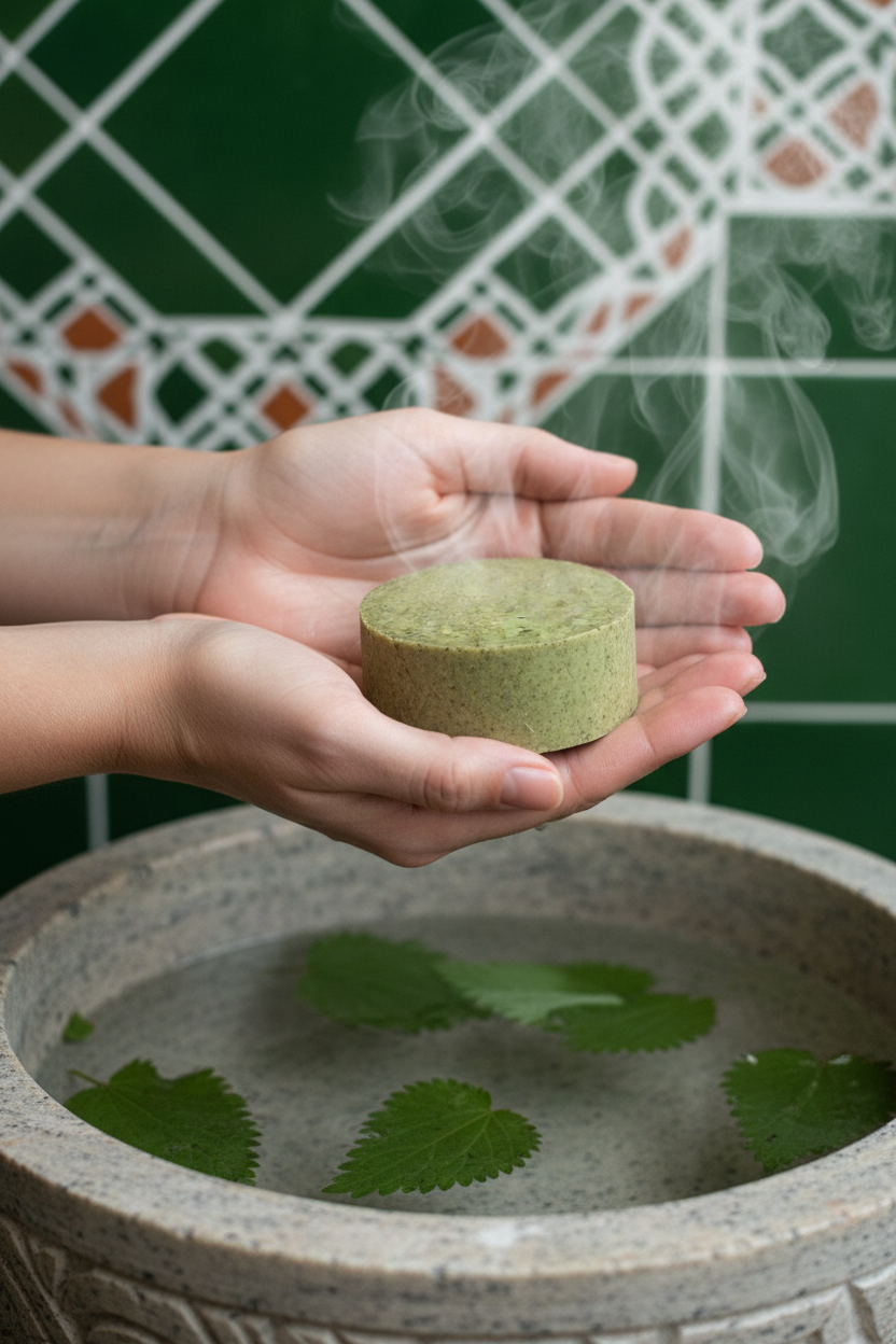 Shampoing Solide Orties - Hammam Réel