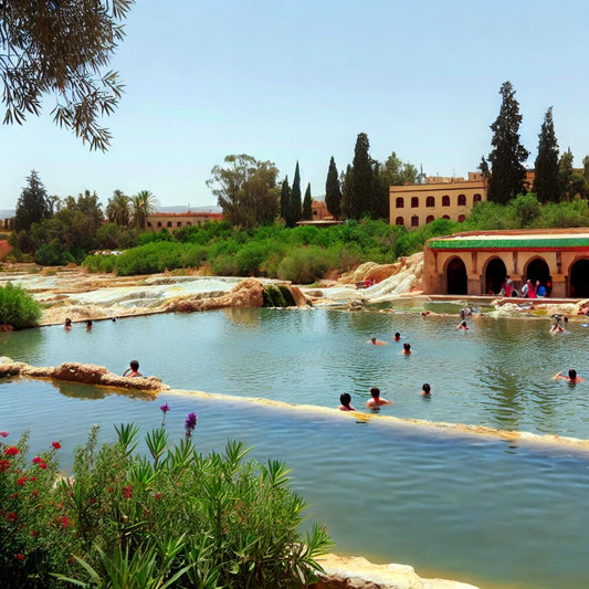 Les Propriétés du Soufre de Moulay Yacoub et les Stations Thermales de Fès pour le Traitement des Problèmes de Peau - Maroc Bio Pharma