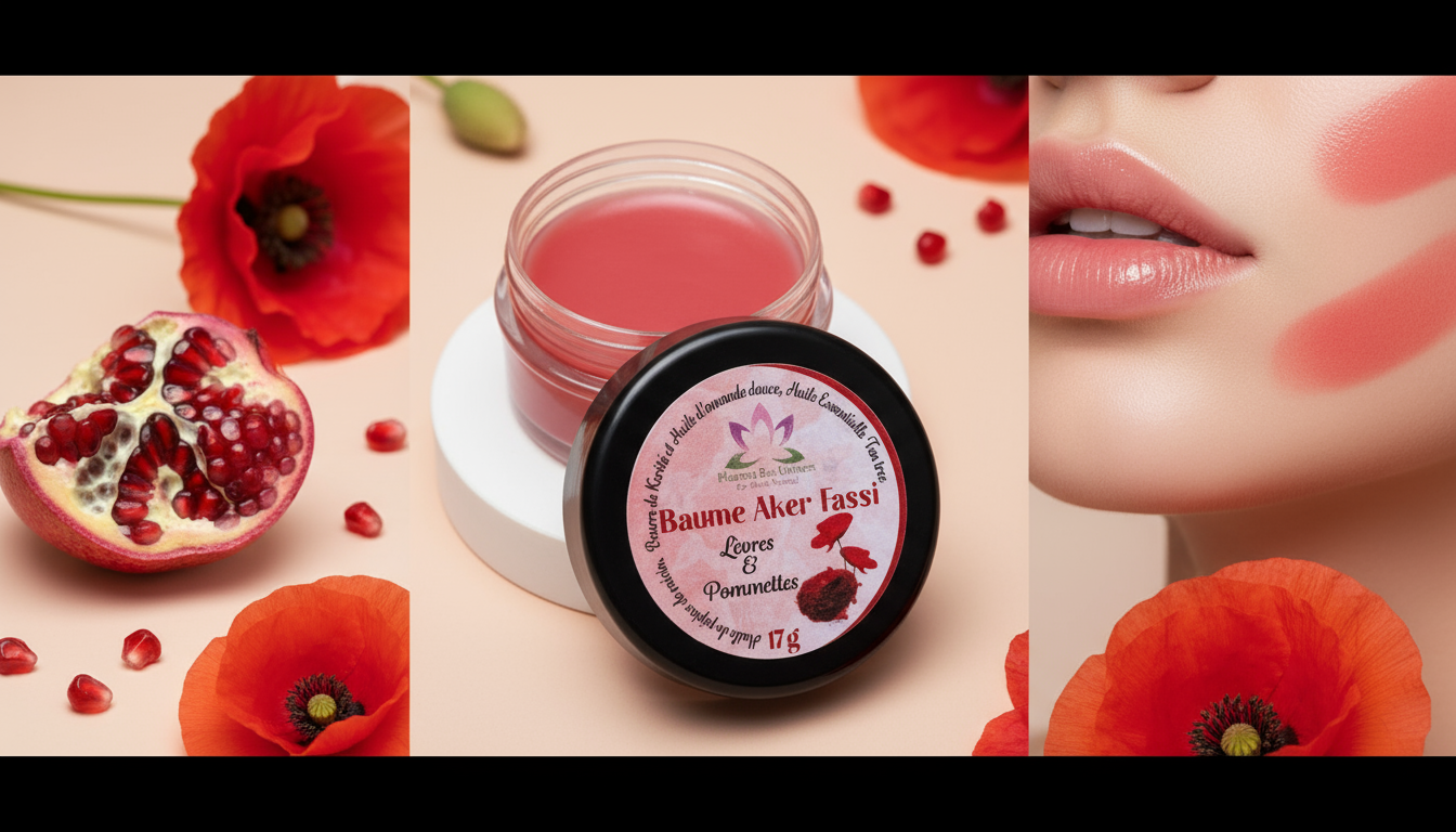 بلسم الأكر فاسي - للشفاه والخدود