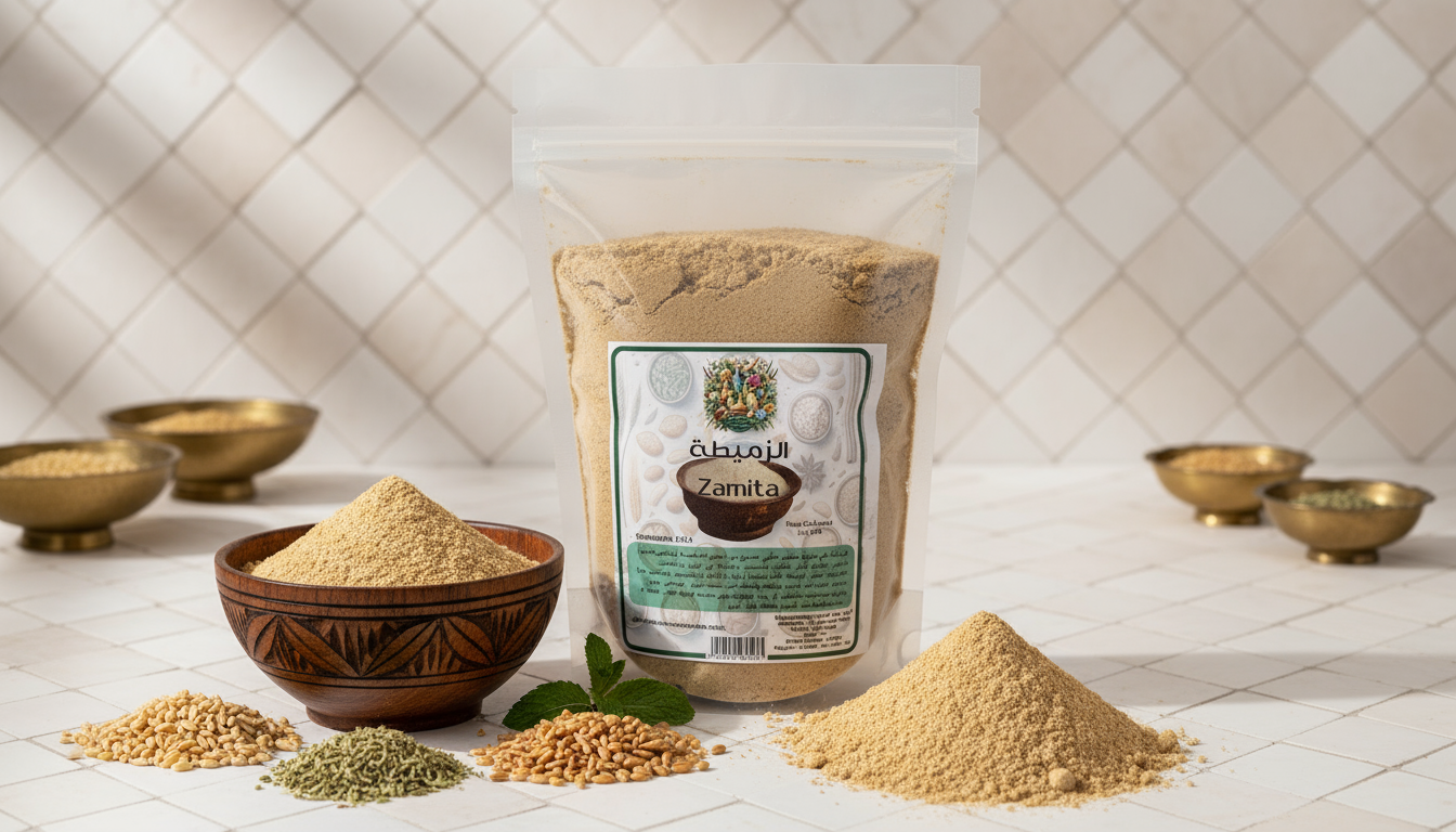 الزميطة - مسحوق تقليدي مغربي طبيعي