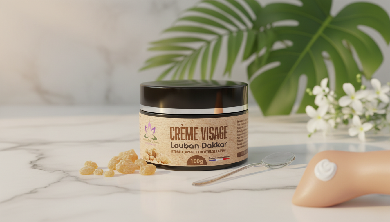 كريم الوجه باللبان الداكر - يرطب ويهدئ ويجدد البشرة