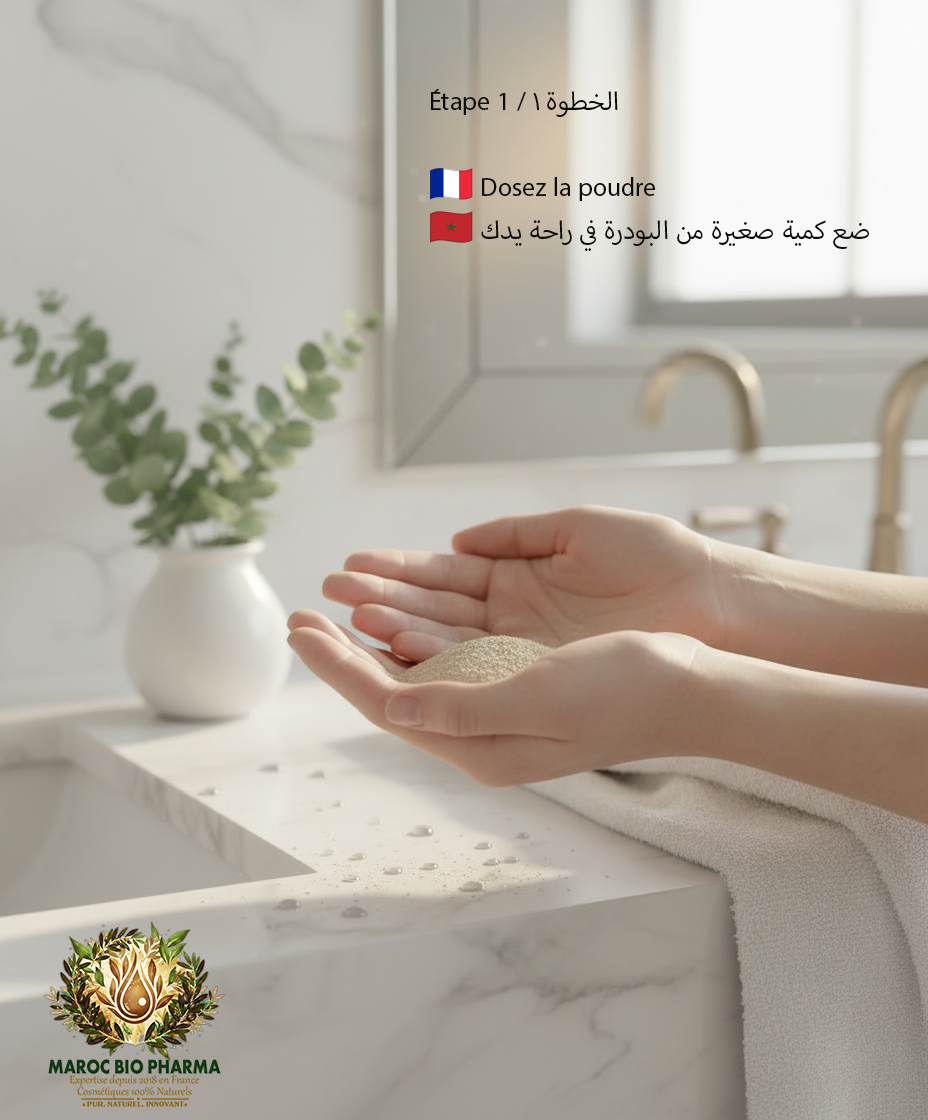 PurNett - Nettoyant Visage en Poudre 100% Naturel