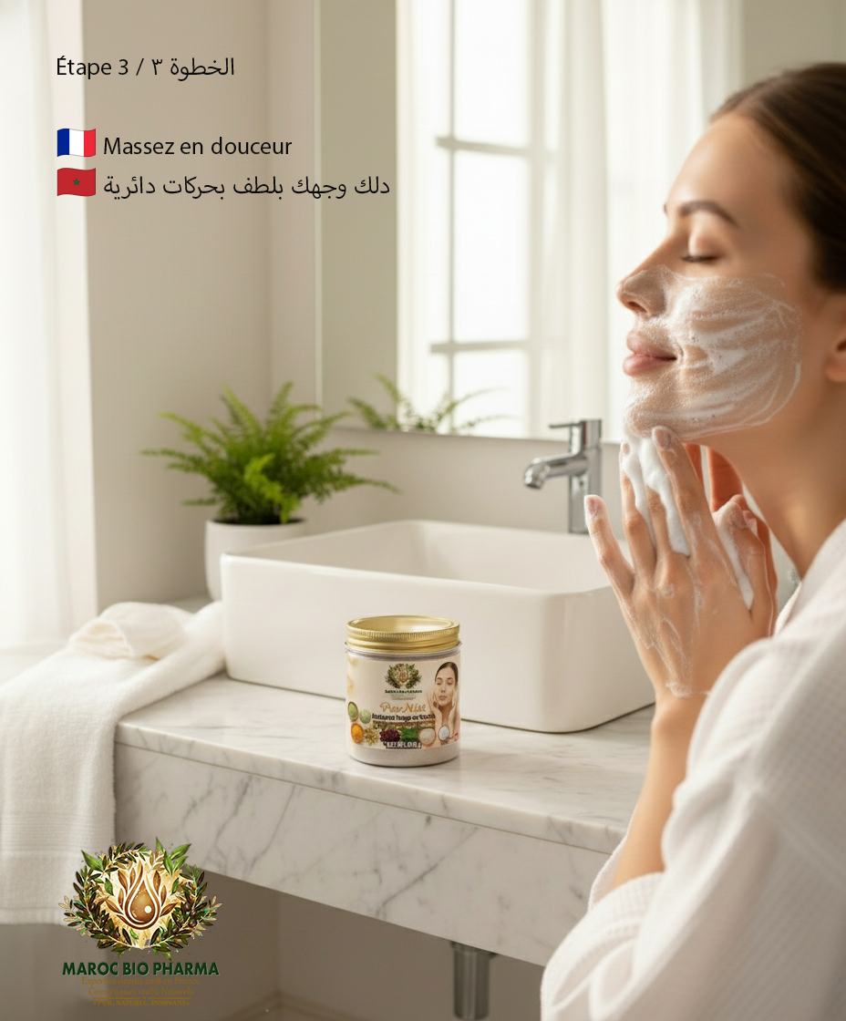 PurNett - Nettoyant Visage en Poudre 100% Naturel