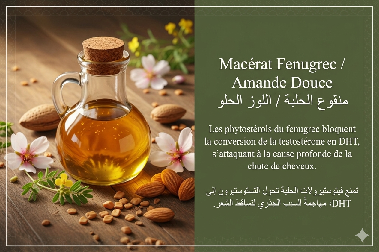 Sérum Anti-Chute — Cade, Sidr & Macérats Artisanaux