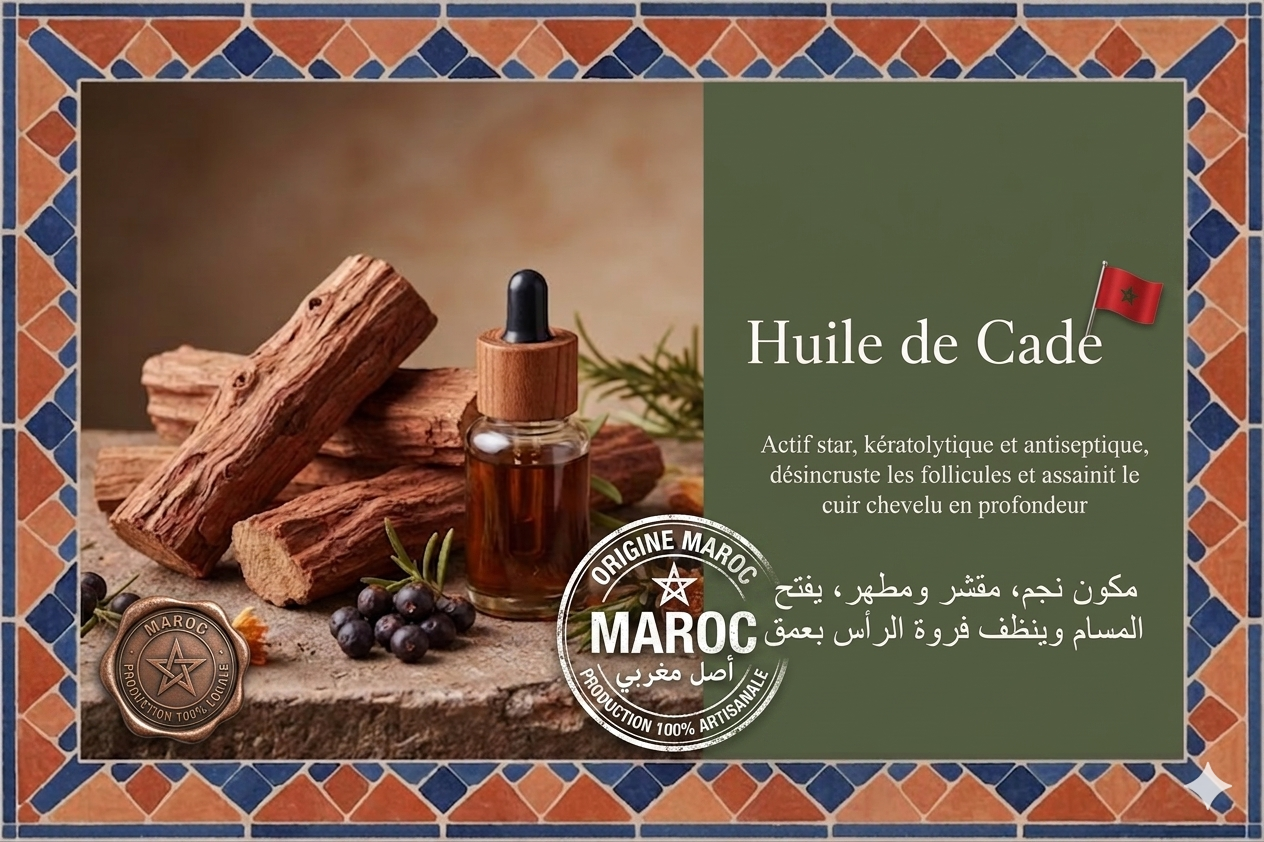 Sérum Anti-Chute — Cade, Sidr & Macérats Artisanaux