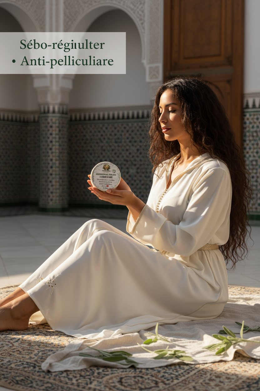 Shampooing Solide à la Sauge (السالمية)