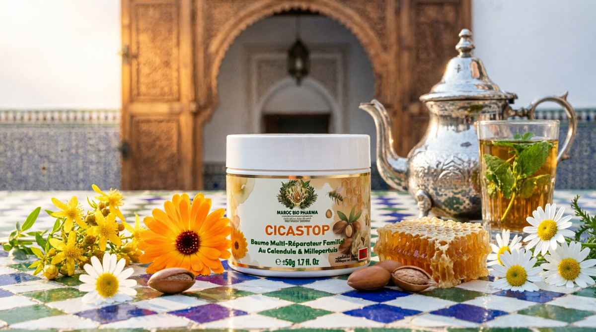 CICASTOP – Baume Multi-Réparateur Familial Au Calendula & Millepertuis | 50g