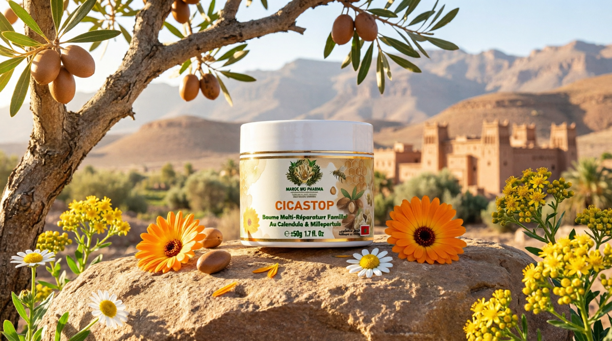 CICASTOP – Baume Multi-Réparateur Familial Au Calendula & Millepertuis | 50g