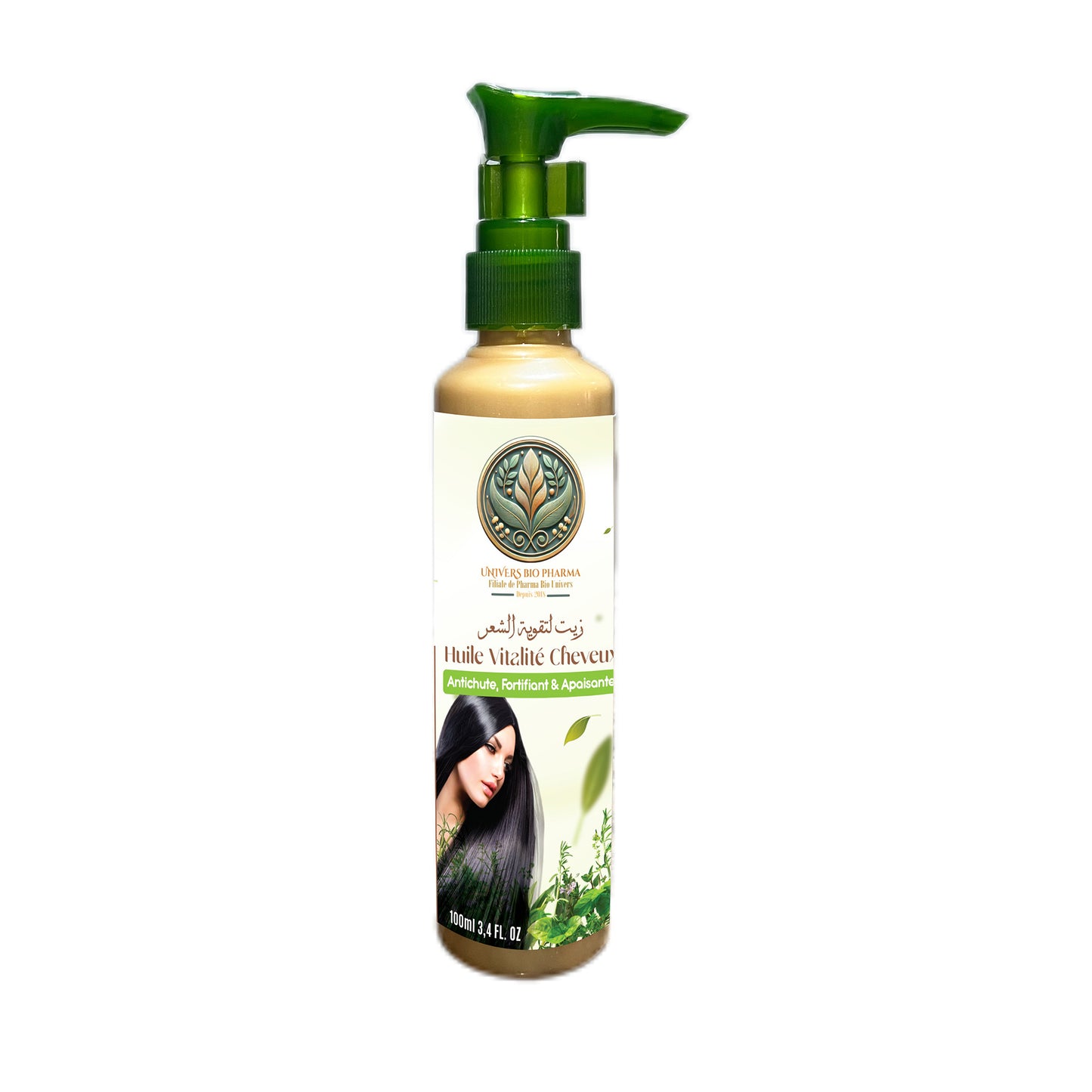 Huile Vitalité Cheveux – 100 ml زيت تقوية الشعر - Maroc Bio Pharma