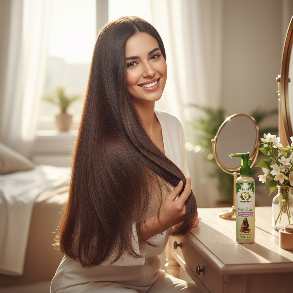 Sidrélixir - Huile Capillaire aux Propriétés Magiques du Sidr سحر السدر - زيت الشعر الطبيعي "Sidrélixir"
