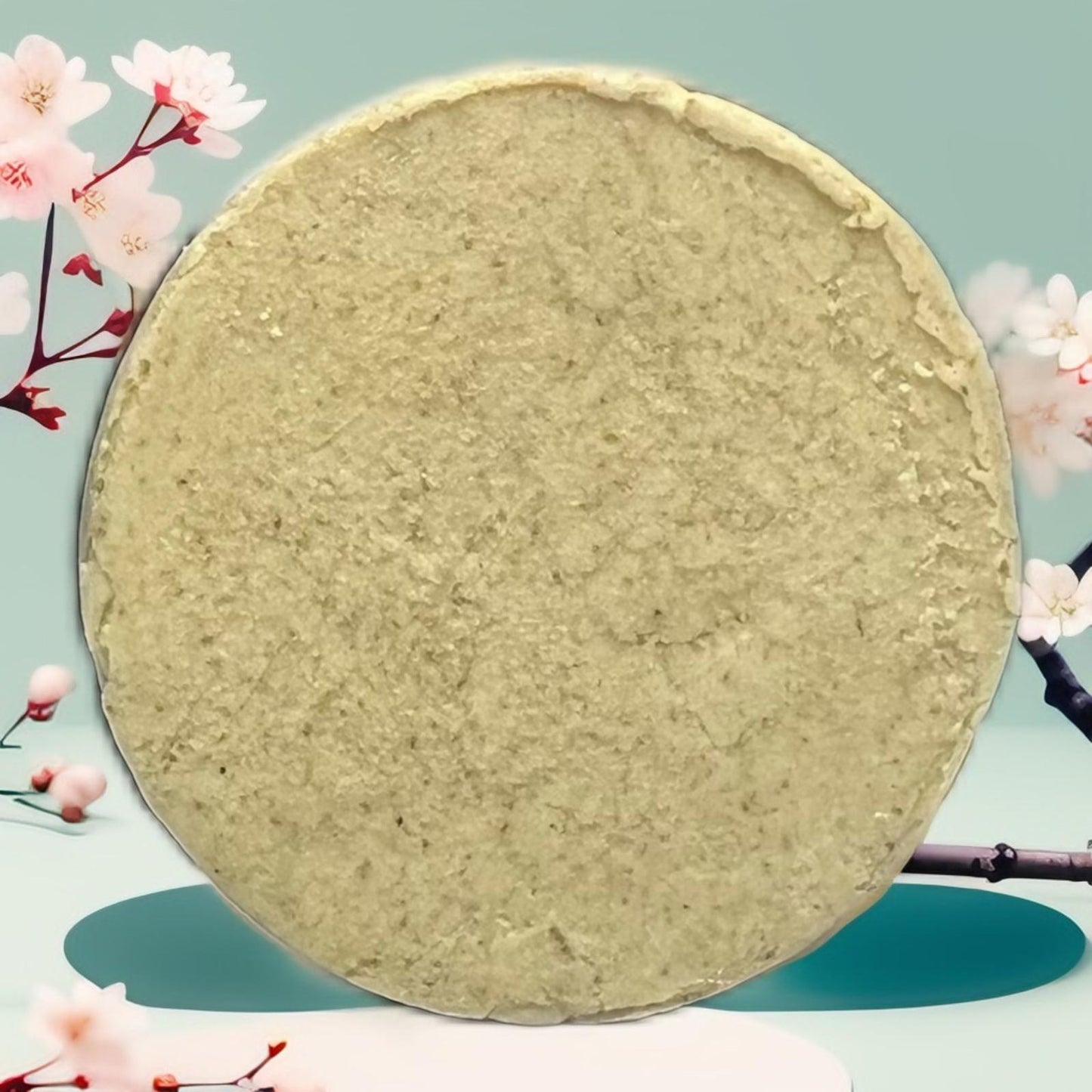 🧼 Shampoing Solide Apaisant – Marrube blanc & Romarin