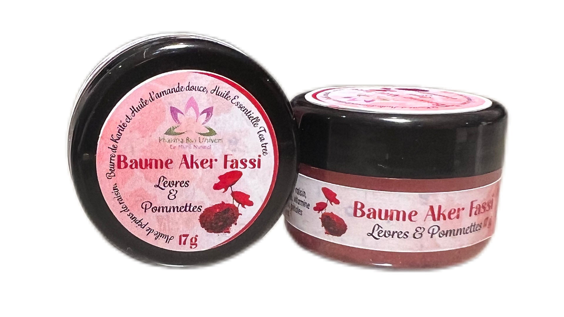 Baume à lèvres à l'Aker Fassi 17 gr - بلسم الشفاه بالعكار الفاسي - Maroc Bio Pharma
