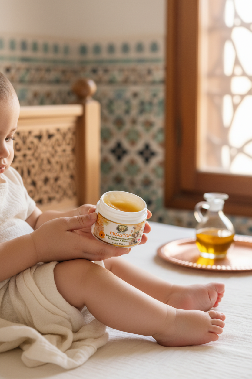 CICASTOP – Maman bébé décor marocain