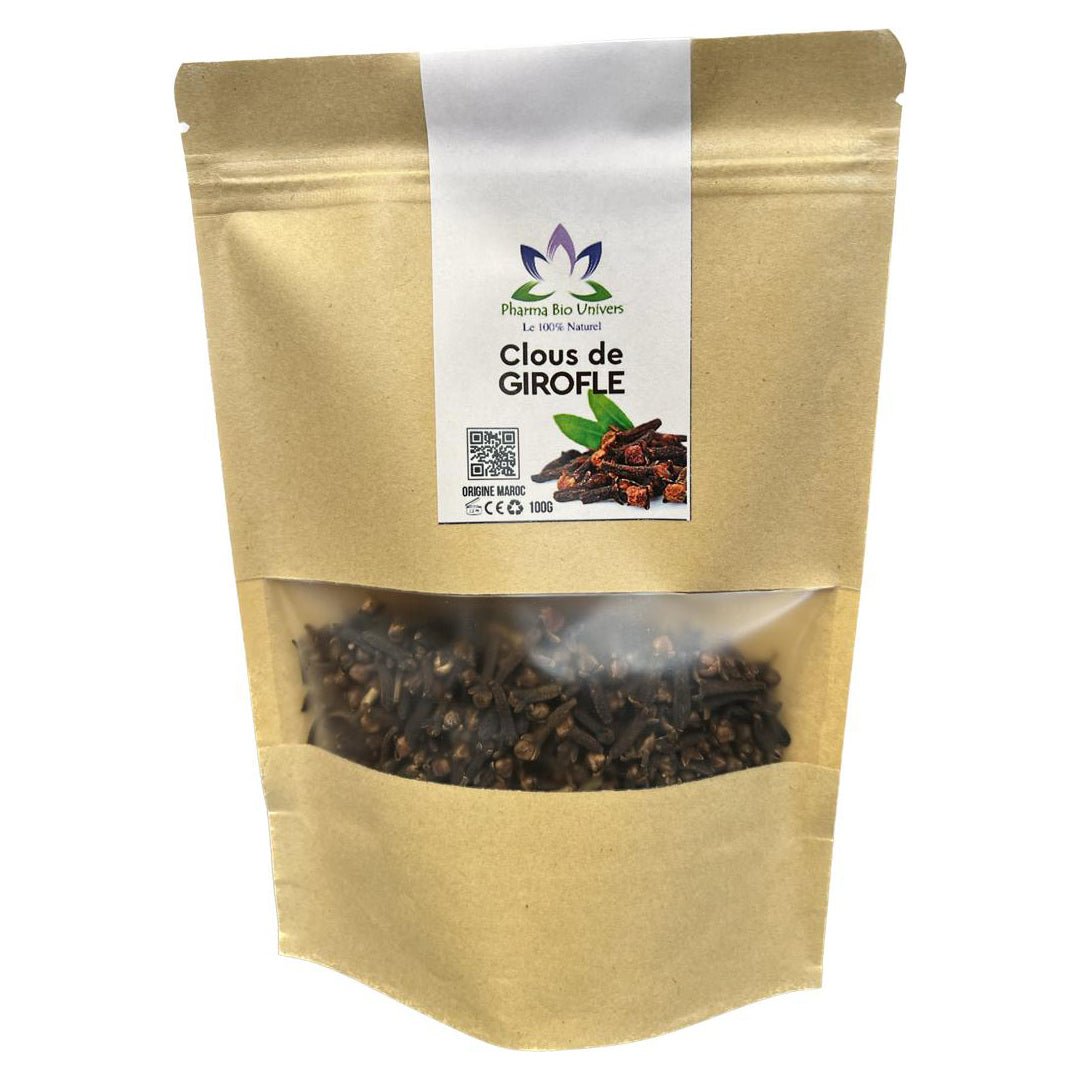 Clou de girofle entier 100 g - Maroc Bio Pharma