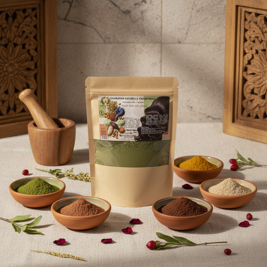 Coloration Naturelle Châtain Foncé - Photo produit améliorée