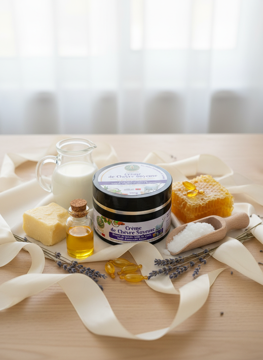 Crème de Chèvre Soyeuse - Photo Professionnelle