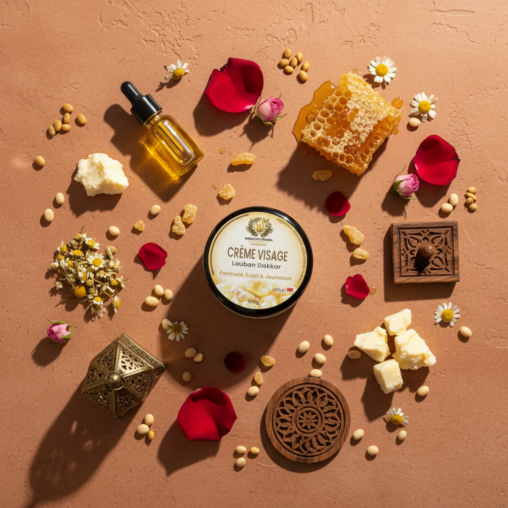 Crème Louban Dakkar - Flat lay