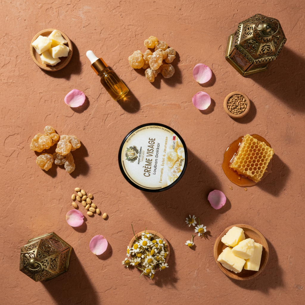 Crème Louban Dakkar - Flat lay