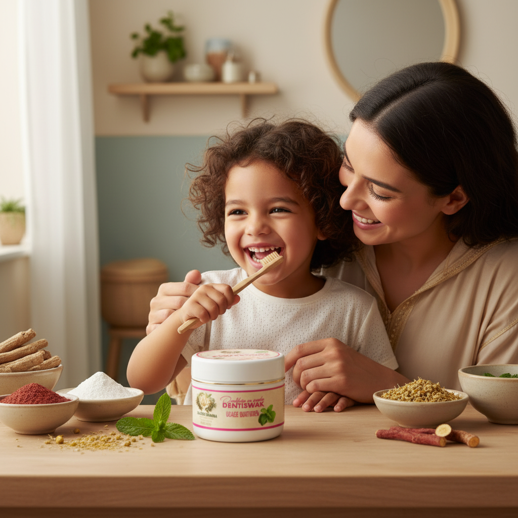 DENTISWAK avec enfant marocain