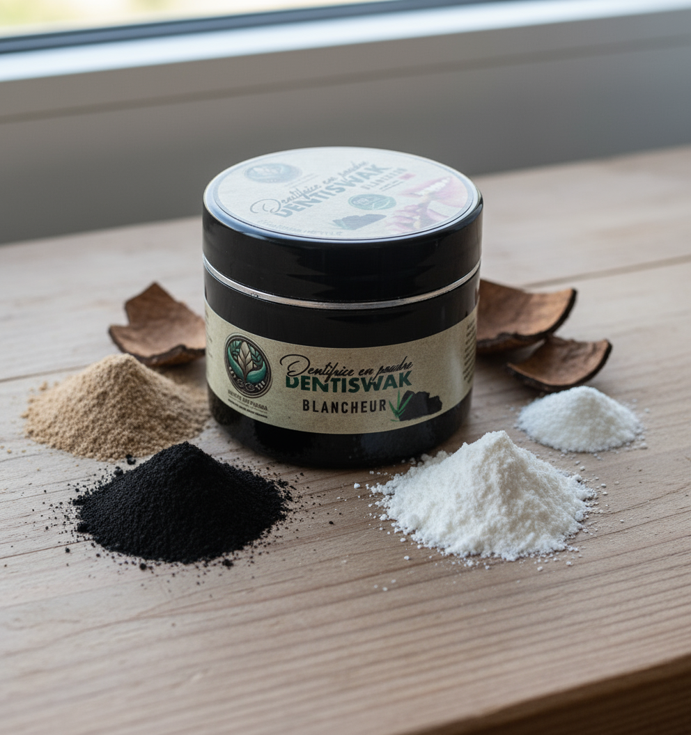Dentiswak Blancheur مع مكوناته - 1
