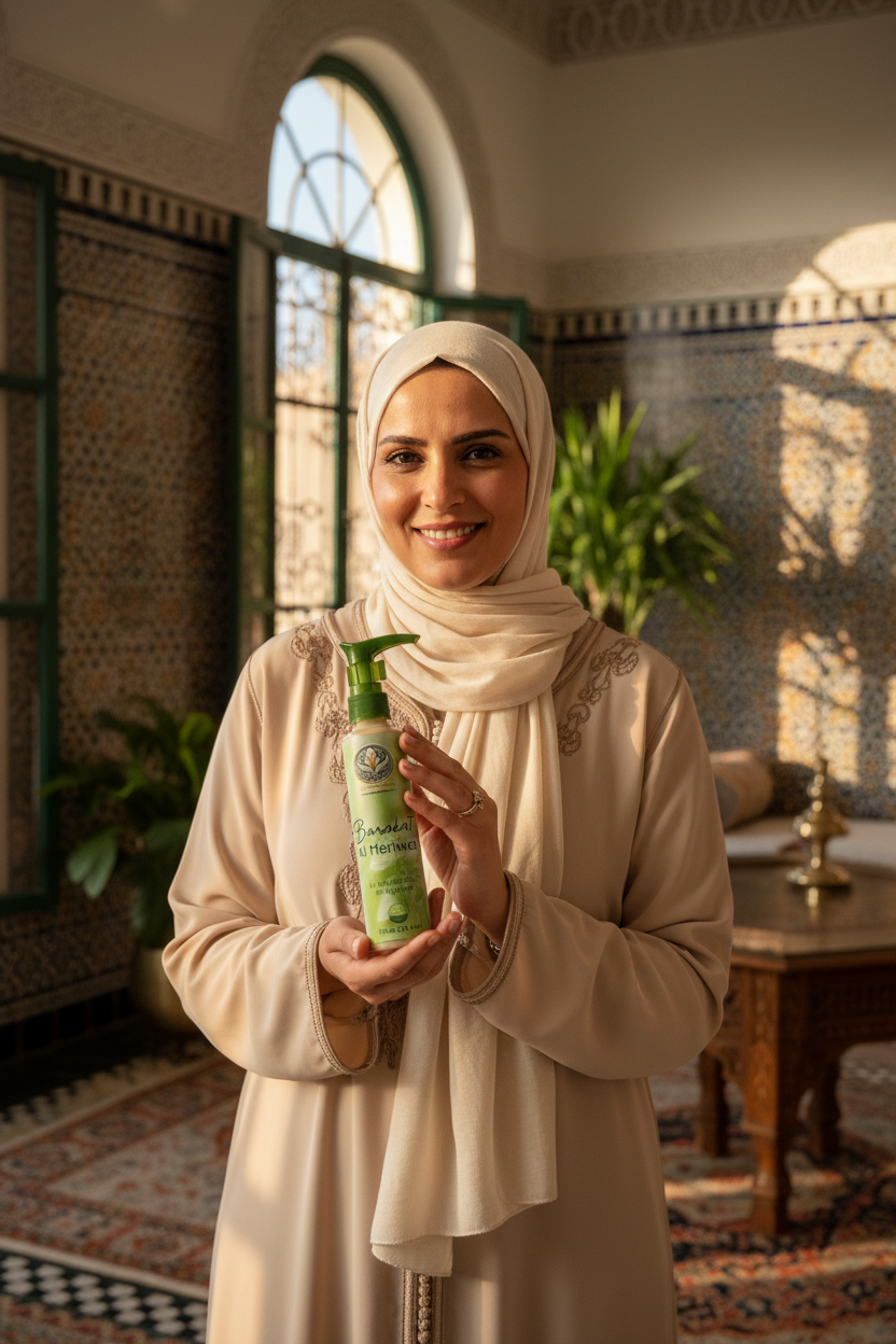Femme marocaine pudique avec Barakat Al Mériwet