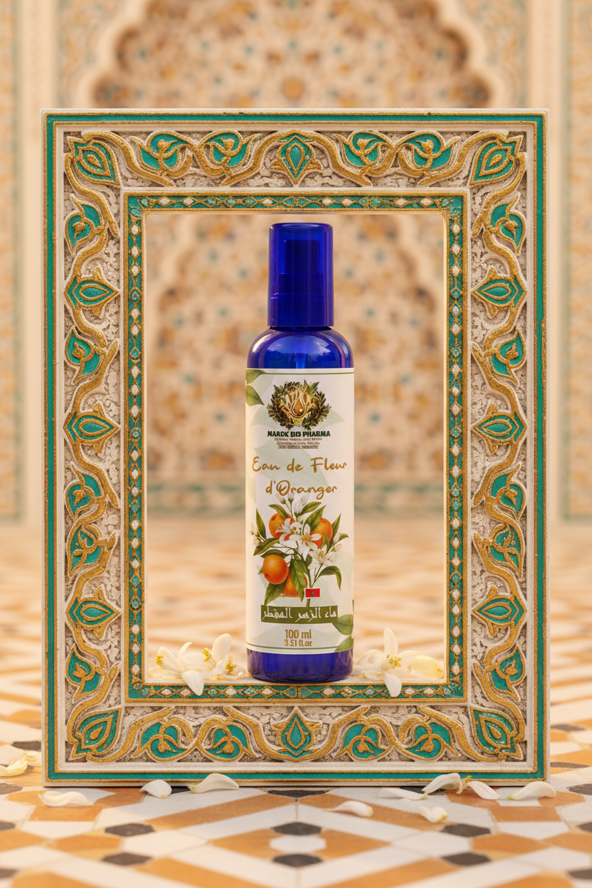 Flacon dans cadre marocain