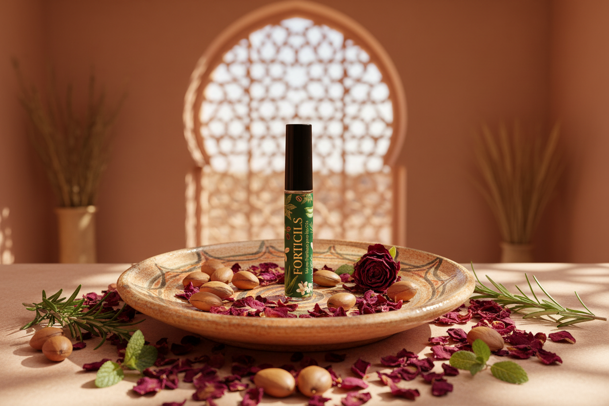 Flat lay marocain Forticils