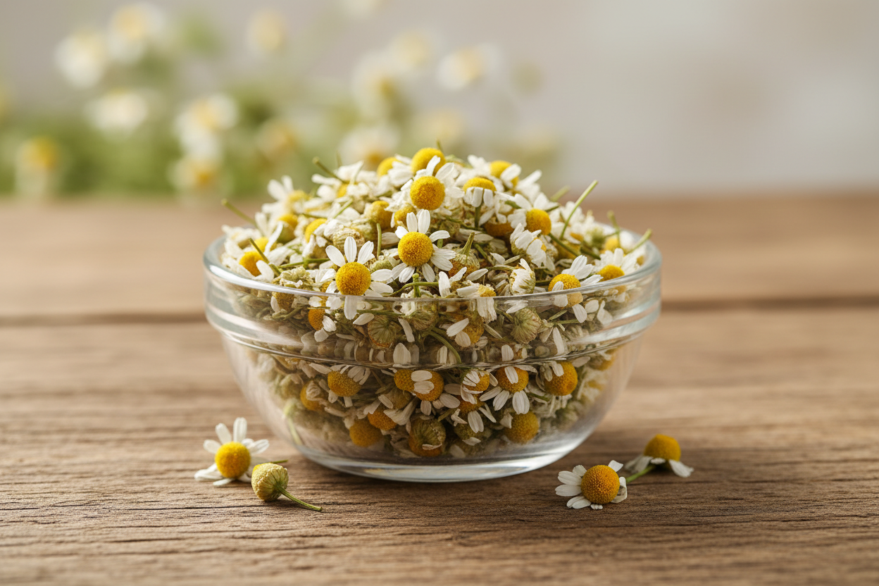 Fleurs de camomille sauvage