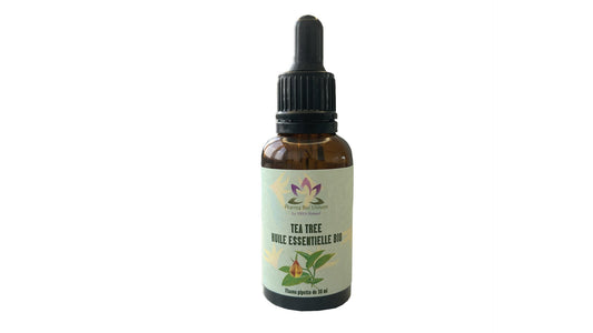 Huile Essentielle d'Arbre à Thé Tea Tree Pure - 30 ml, 100% Naturelle, Qualité Supérieure - Maroc Bio Pharma