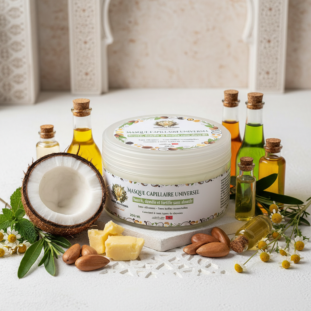 Masque Capillaire Universel - Maroc Bio Pharma