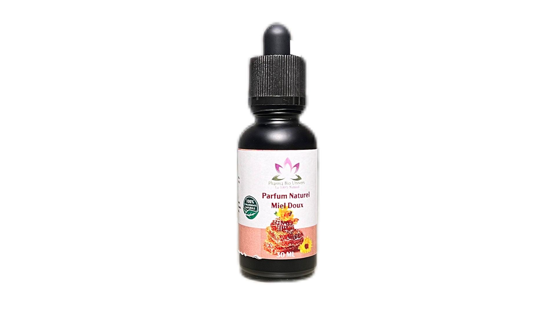 Parfum Naturel Miel Doux - Flacon Pipette de 30 ml - Maroc Bio Pharma