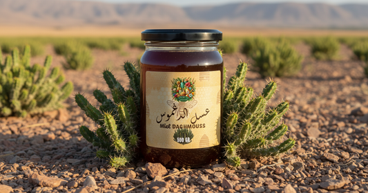 Pot de Miel Daghmouss en milieu naturel