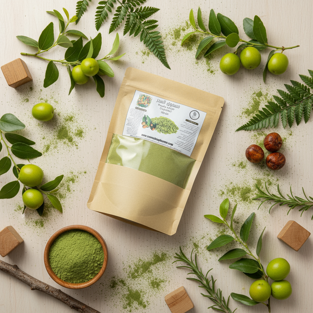 مسحوق السدر Poudre de Sidr في سياق طبيعي