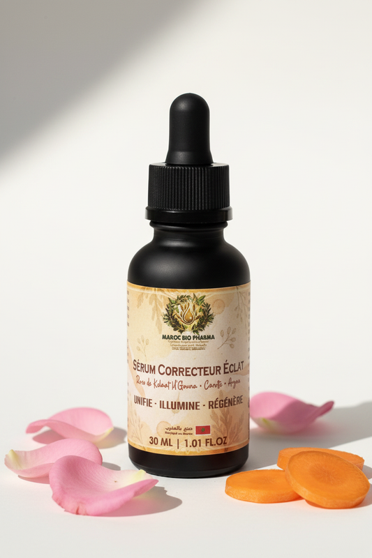 Sérum Correcteur Éclat - Flacon avec étiquette