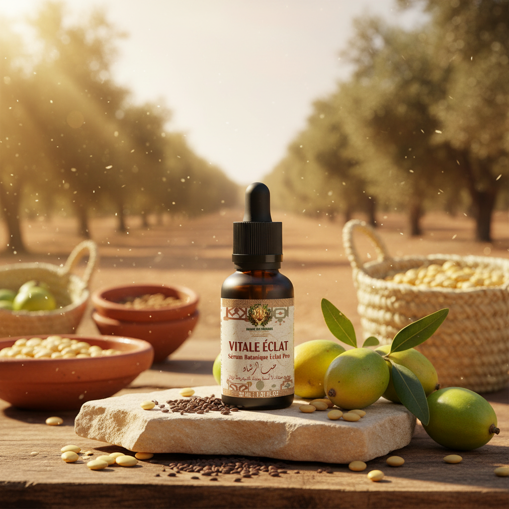 Sérum dans arganier