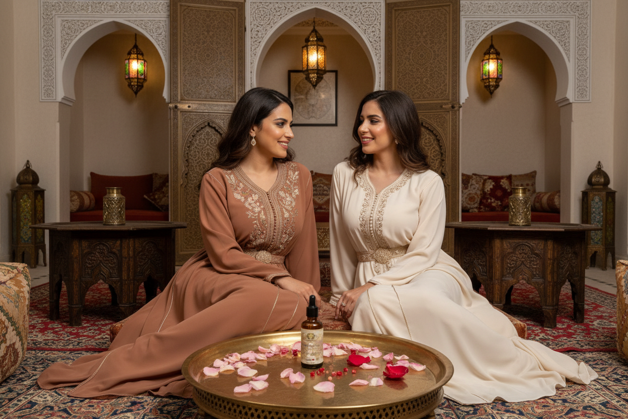 Sérum - Duo Femmes Salon Marocain