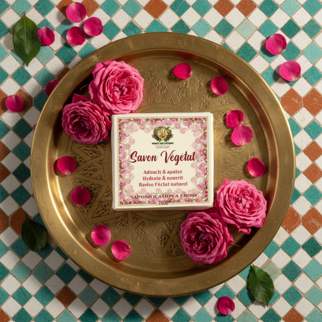 Savon emballé - Flat Lay Marocain