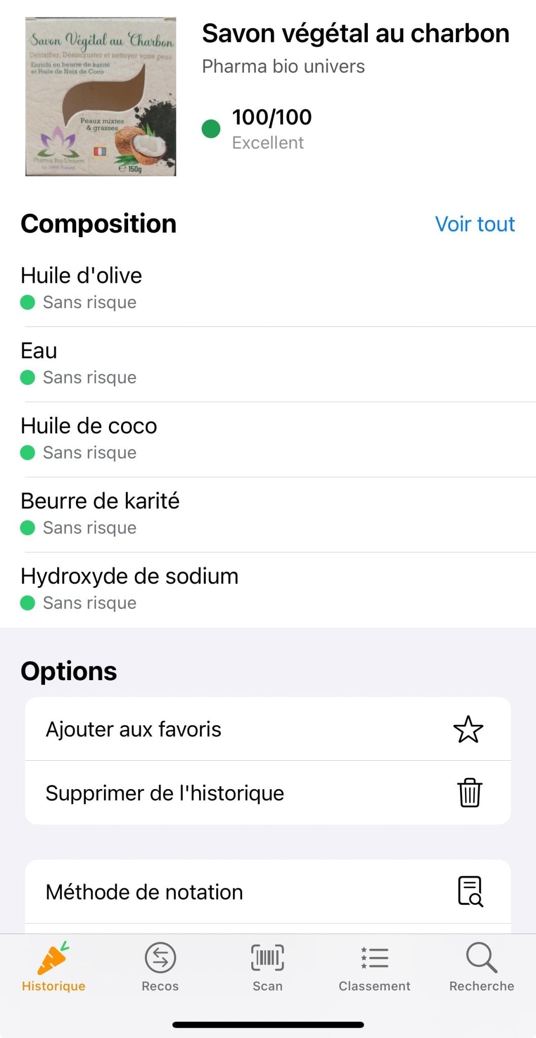 Savon Végétal Purifiant & Démaquillant au Charbon Actif - Pharma Bio Univers - Pharma Bio Maroc
