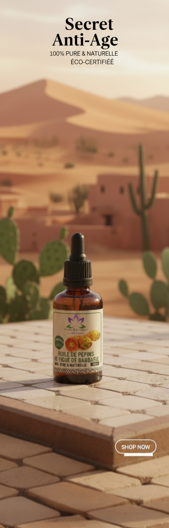 سيروم Secret Anti-Age مع الزجاجة الواضحة