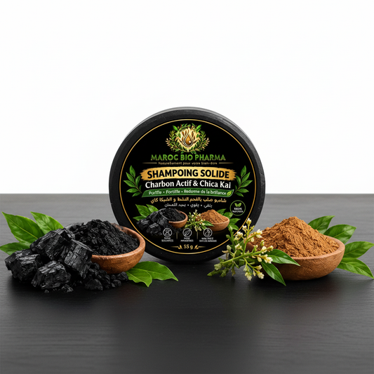 Shampoing Solide Charbon Actif & Chica Kai