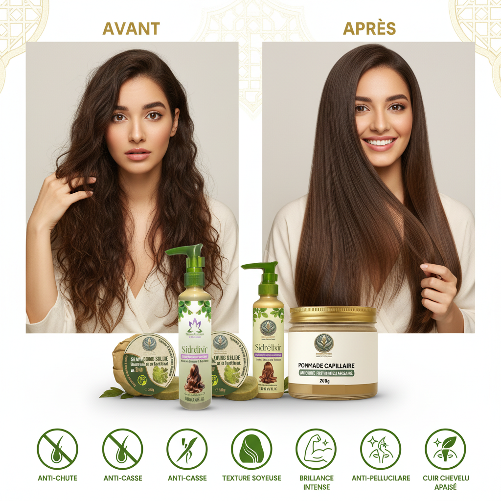 Transformation avant-après